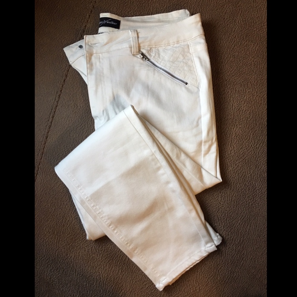 Morgan & Walker (Stitch Fix) White Jeans, NWOT